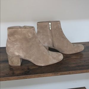 Sam Edelman Suede Booties - Size 8! Like NEW!